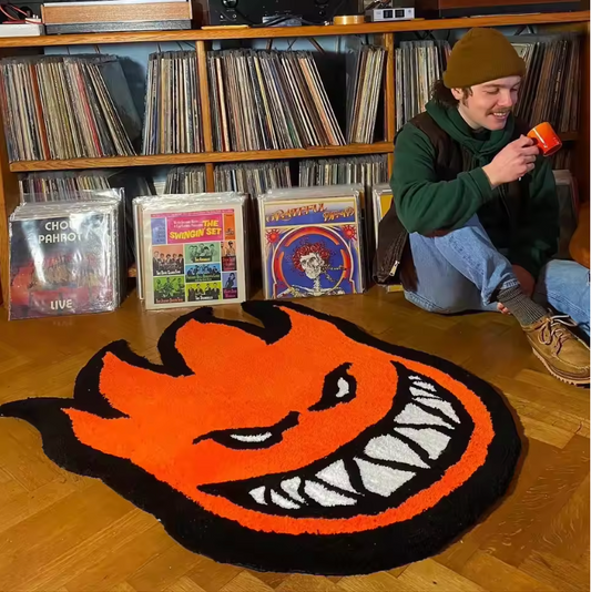 Smiling Firehead Rug