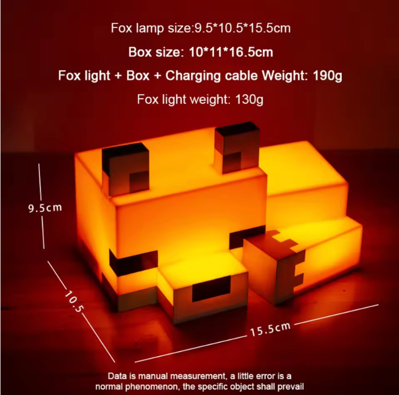 Minecraft Fox Lamp