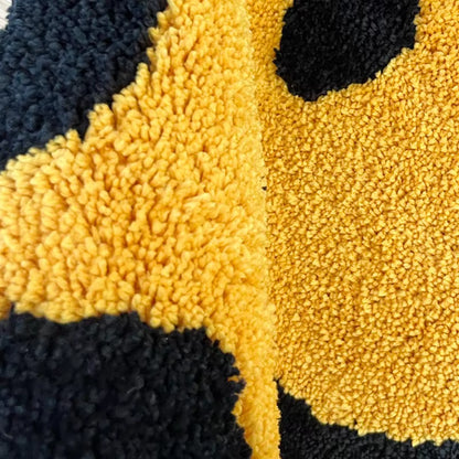 Yellow Smiley Rug