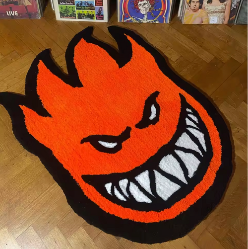 Smiling Firehead Rug