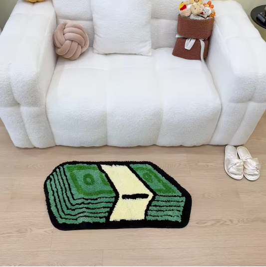 Green Dollar Rug