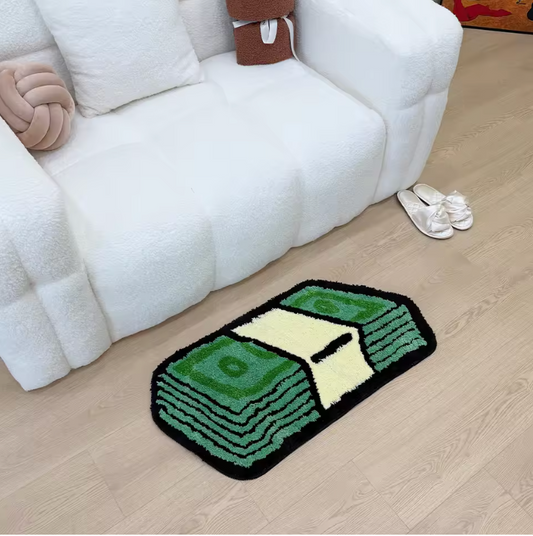 Green Dollar Rug