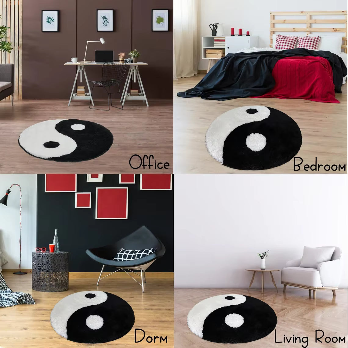 Ying Yang Rug