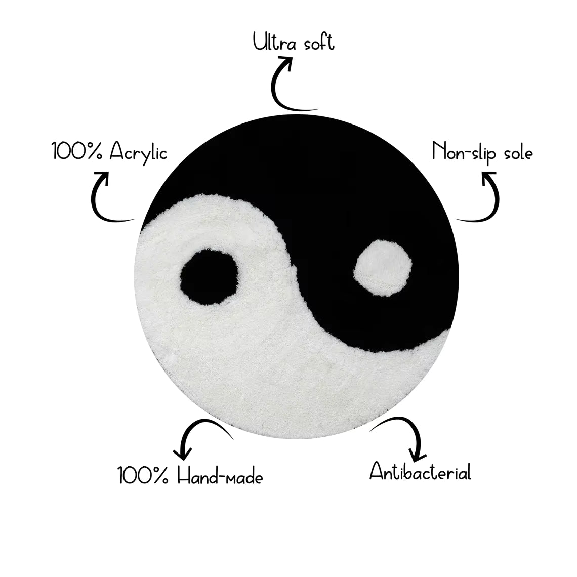 Ying Yang Rug