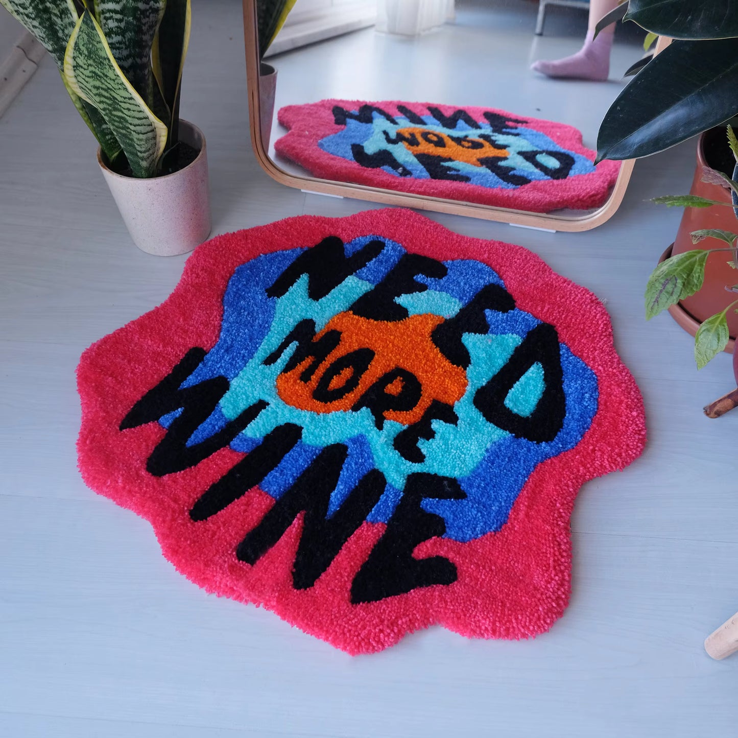 Need More Wine Rug